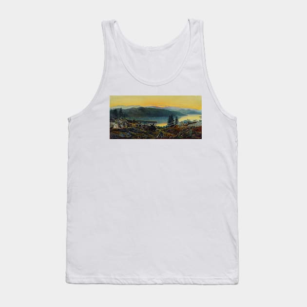 Windermere by John Atkinson Grimshaw Tank Top by Classic Art Stall